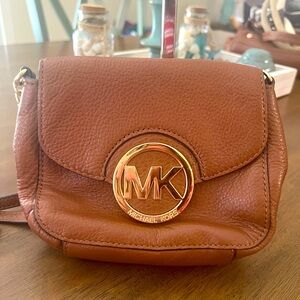 Michael Kors leather crossbody bag